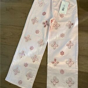 Noli shop pink jeans with embellishment size 25 petite